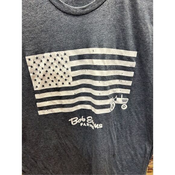 Bob Evans Farms American Flag Tractor tultex Size Medium (M) - Picture 3 of 5